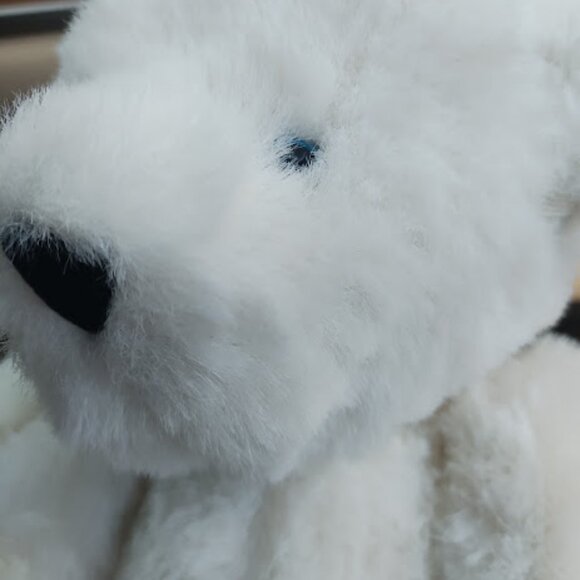 Vintage Vermont Teddy Bear Velvet Alien Face Rare Mask Collectible Jointd 16" - Picture 13 of 15